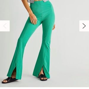 Free People Real Deal Slit Pants